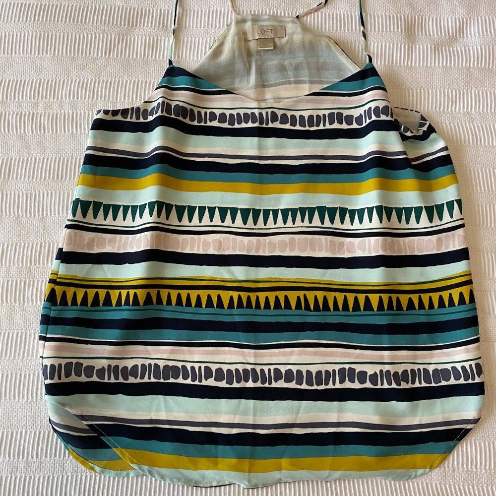 Ann Taylor Printed Tank Top